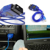 KKL VAG COM 409.1 AUDI Seat VW Araç Arıza Tespit Teşhis USB Kablo Tarayıcı CH340 Çipsetli